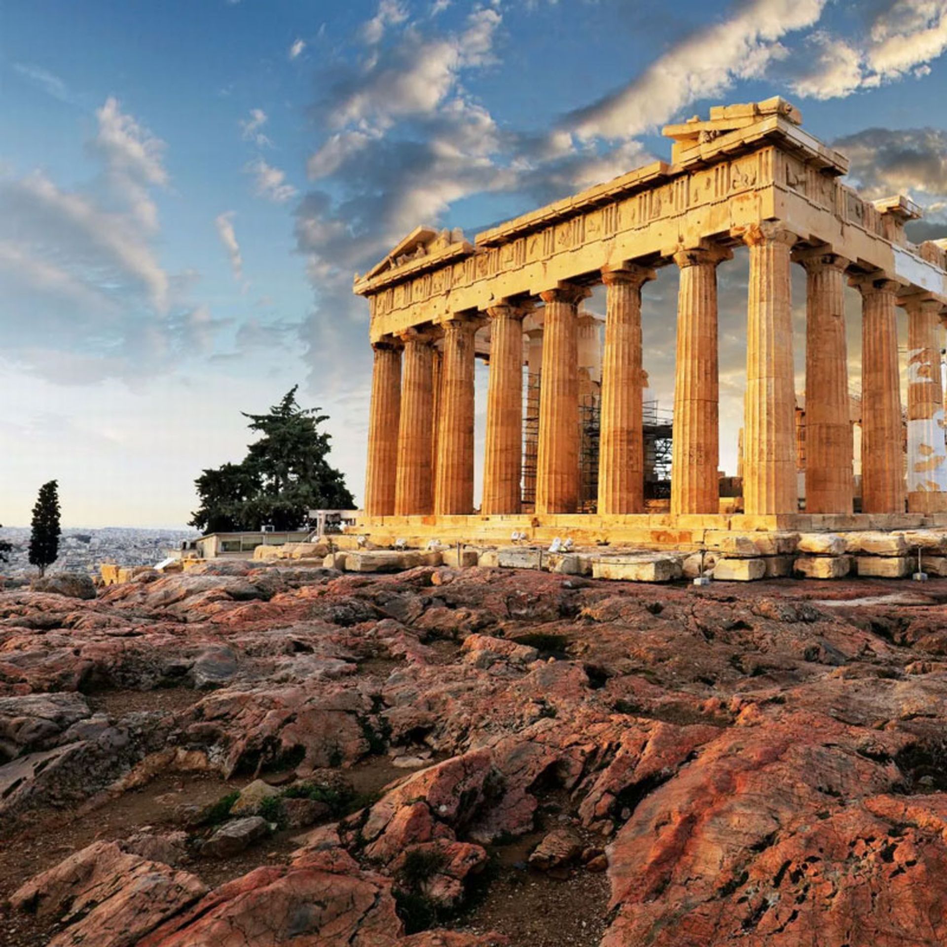 Picture of Acropolis under clear sky