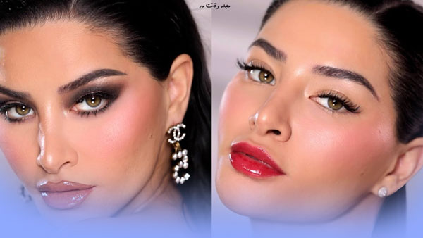 New female makeup model