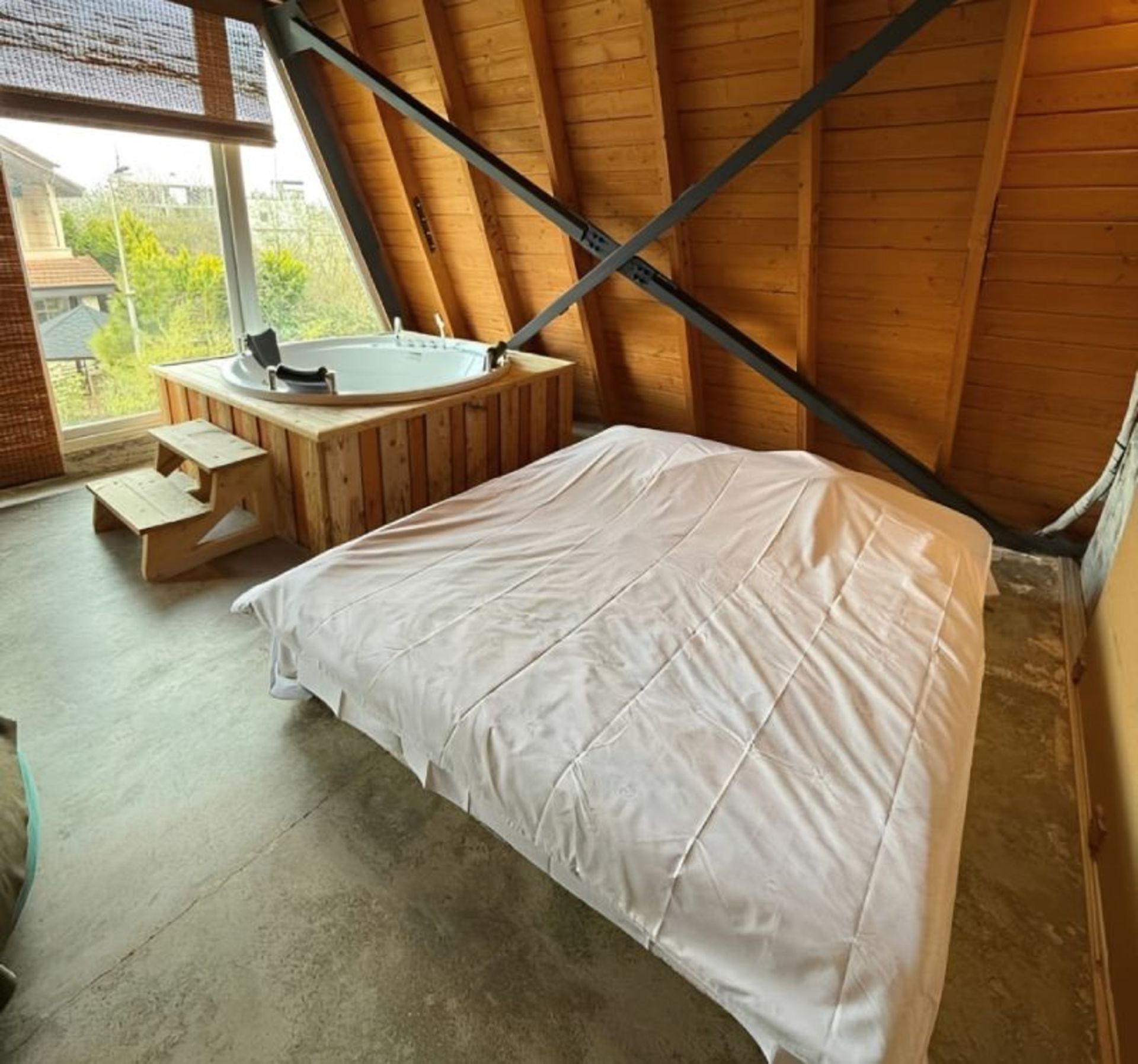 The interior of the Swiss hut of Nowshahr life