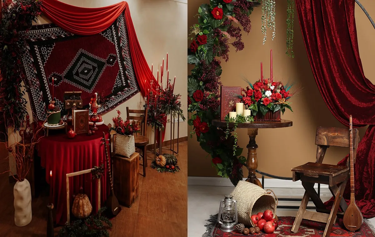 Yalda night decor idea for photography