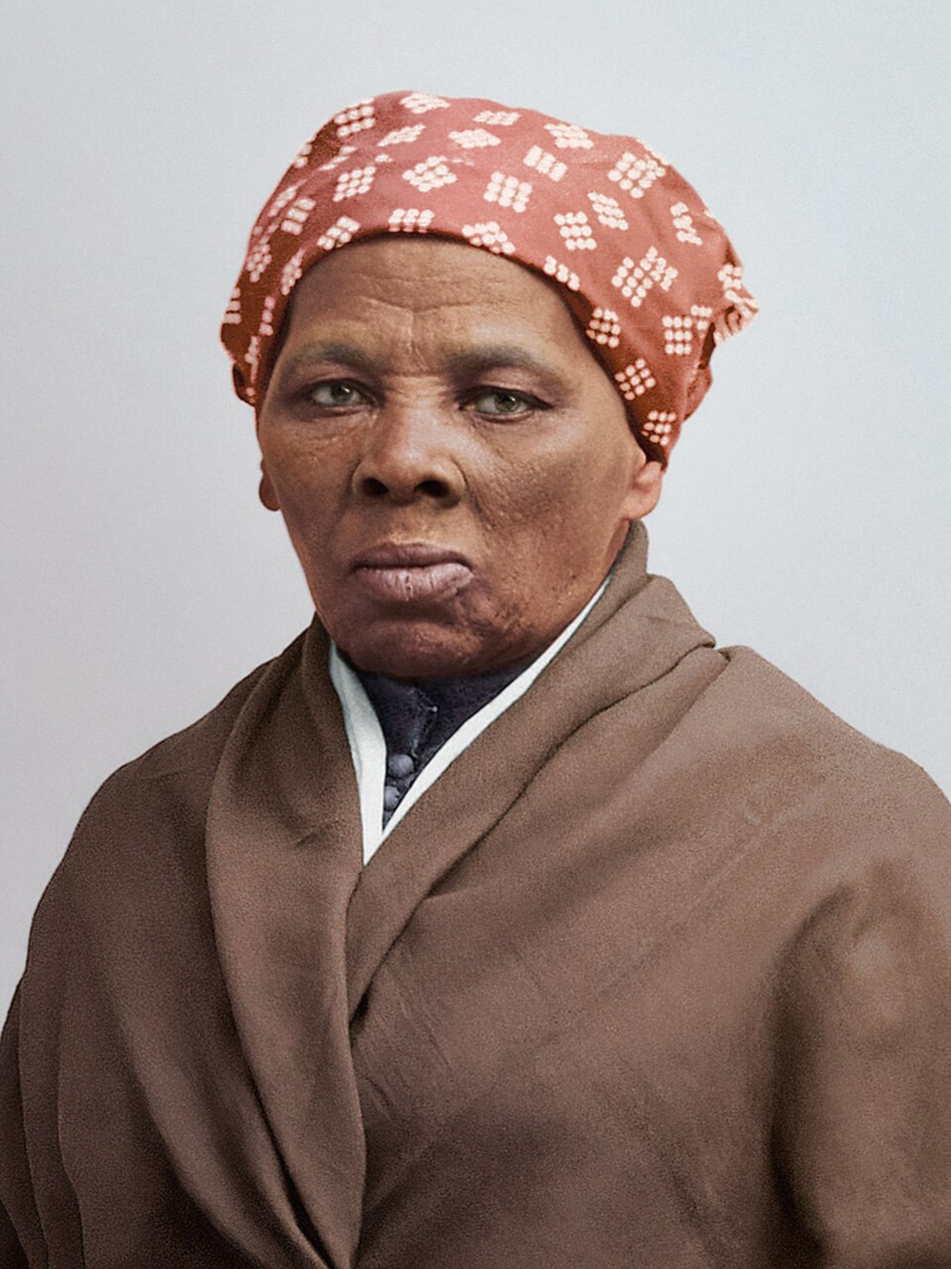 Middle-aged portrait of Harriet Tubman