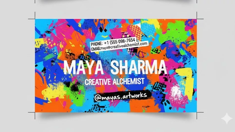 Prompt for business card