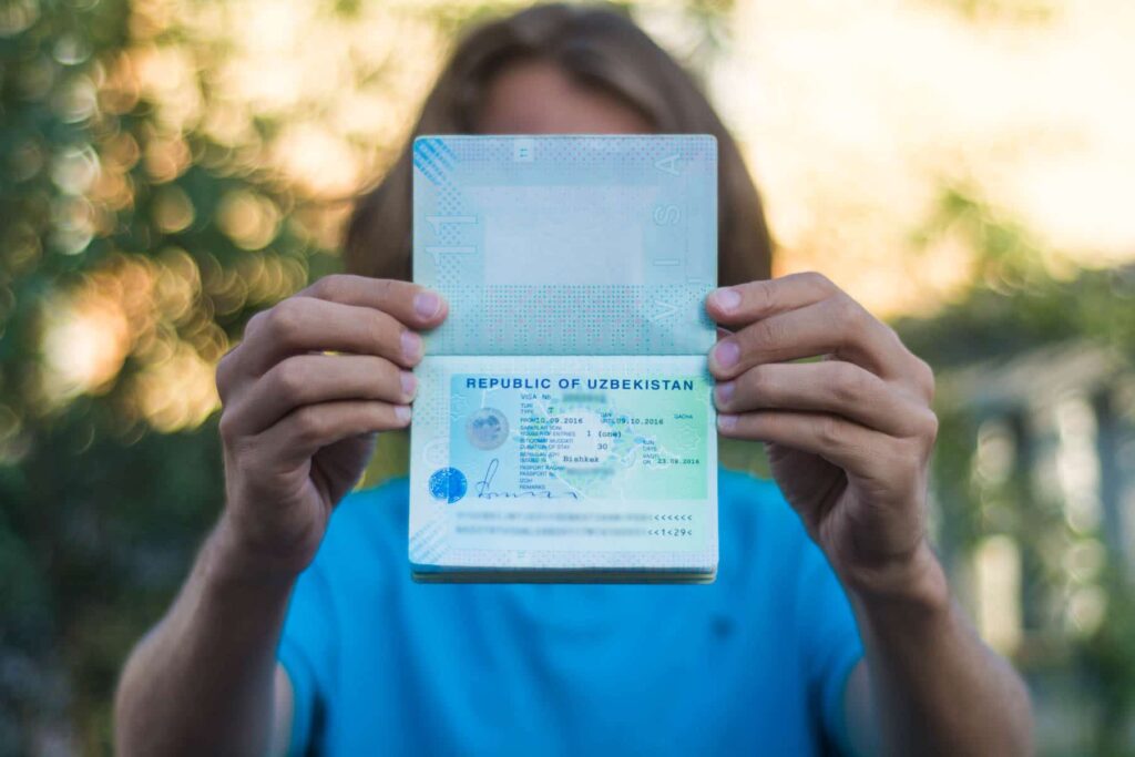 Types of Tajikistan visas