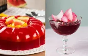 Yalda night jelly decoration