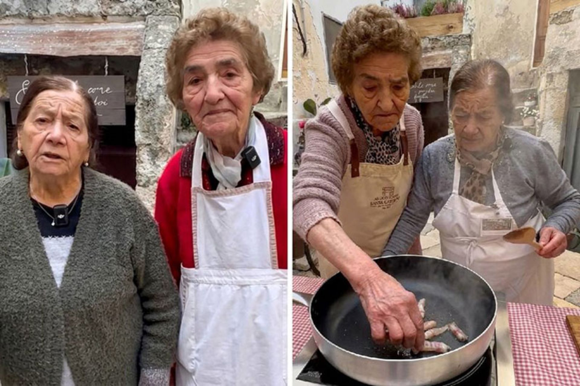 Grandmothers cooking