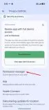 Android privacy settings
