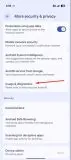Android privacy settings