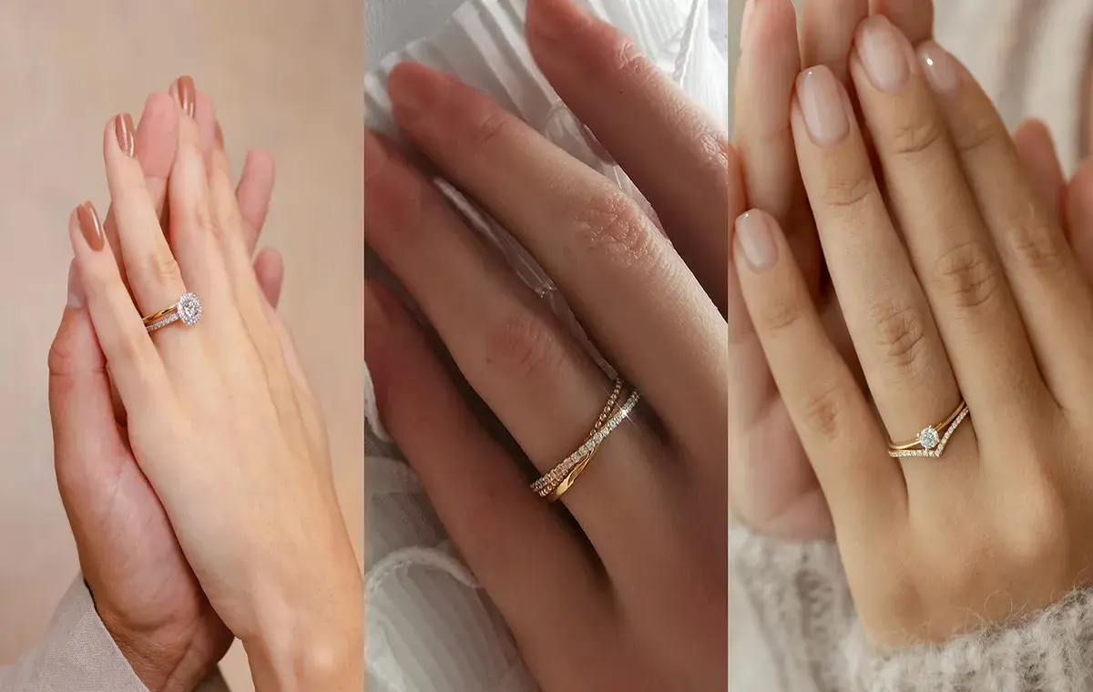 Women's wedding ring model