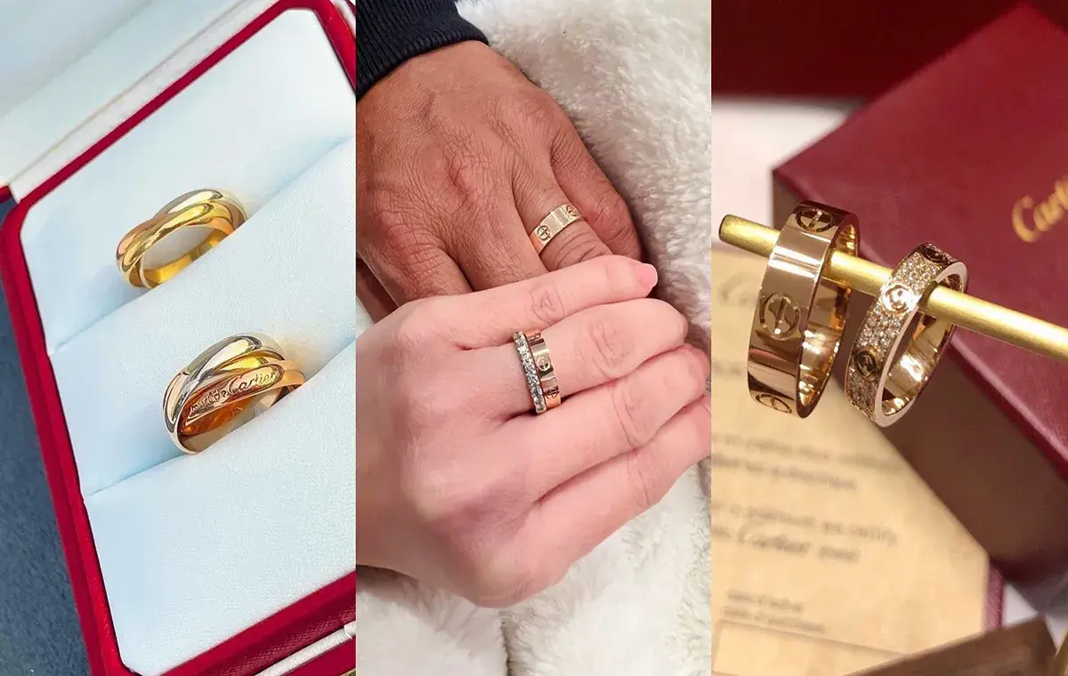 Cartier wedding ring model