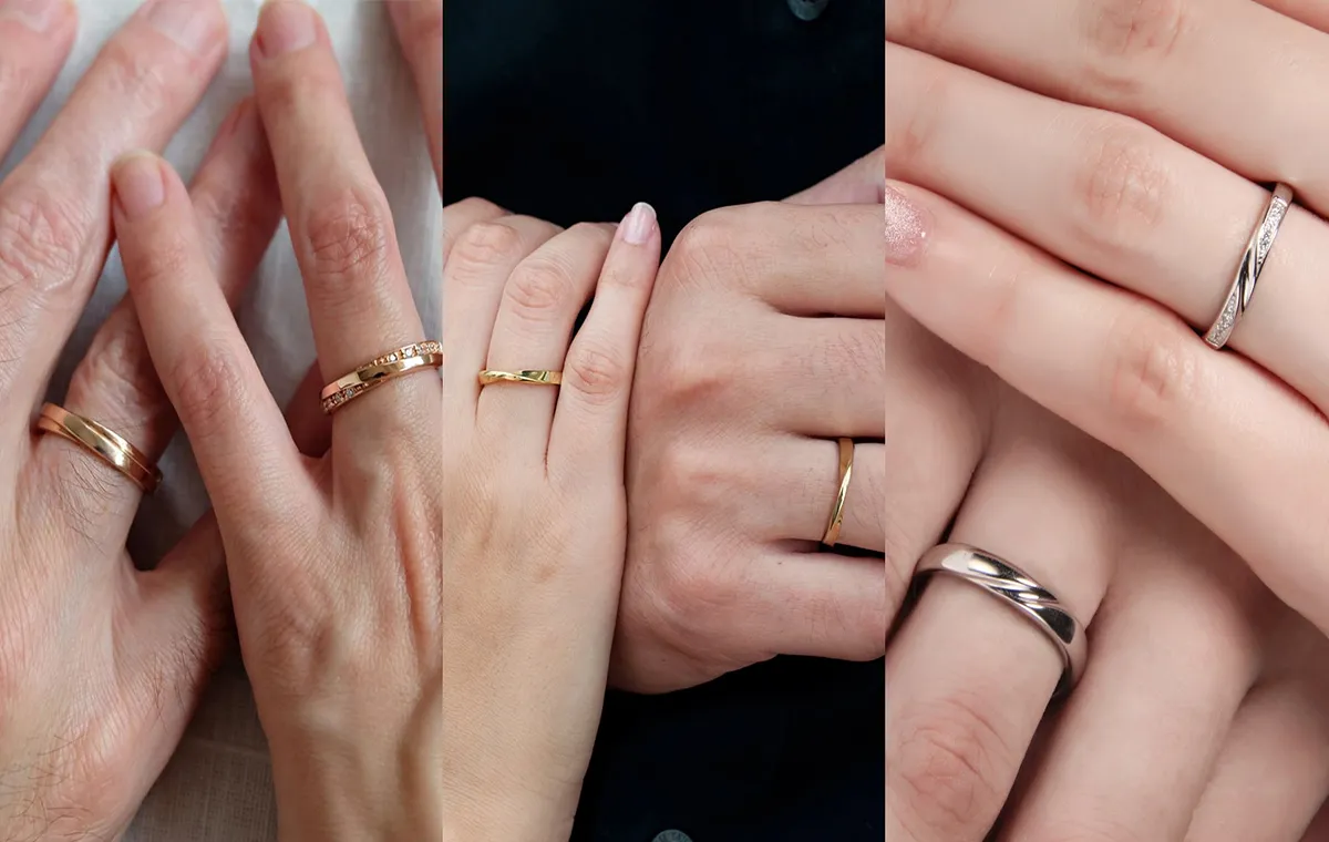 Screw wedding ring model