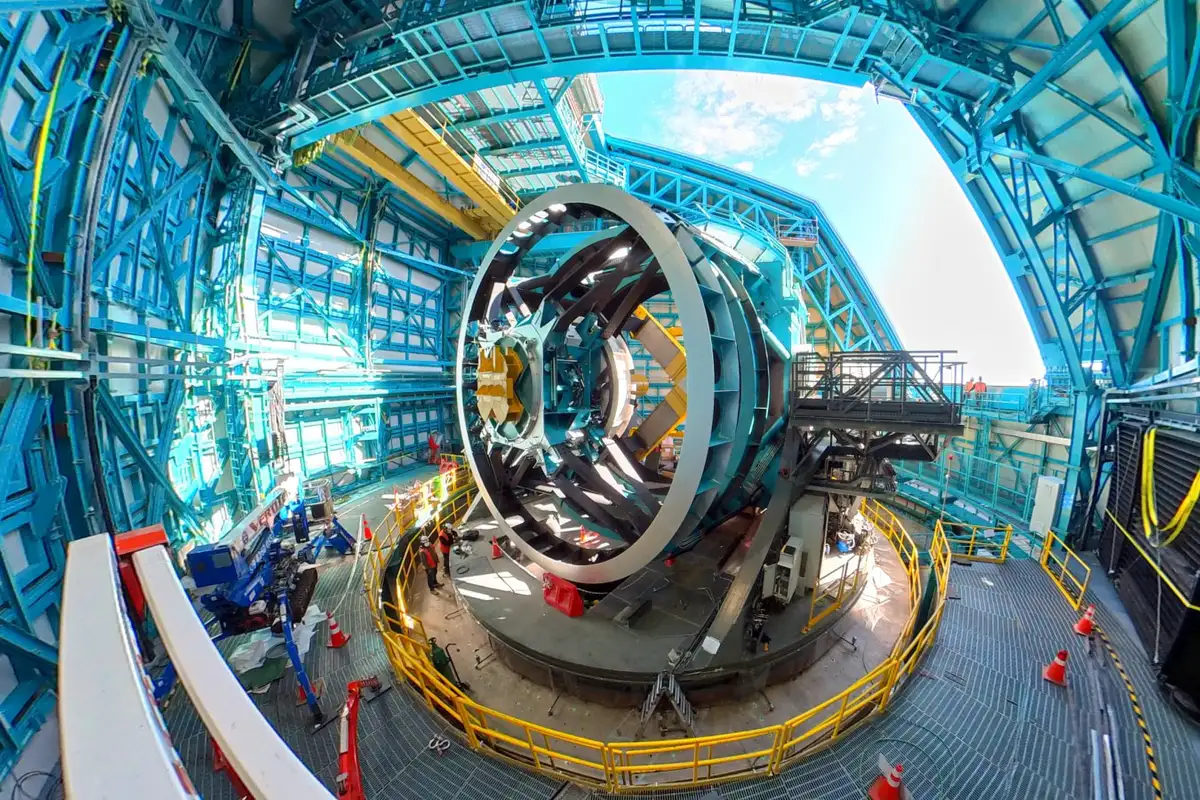 Inside the Vera Rubin Observatory