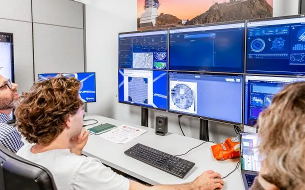 Vera Rubin's control room when recording the first photo