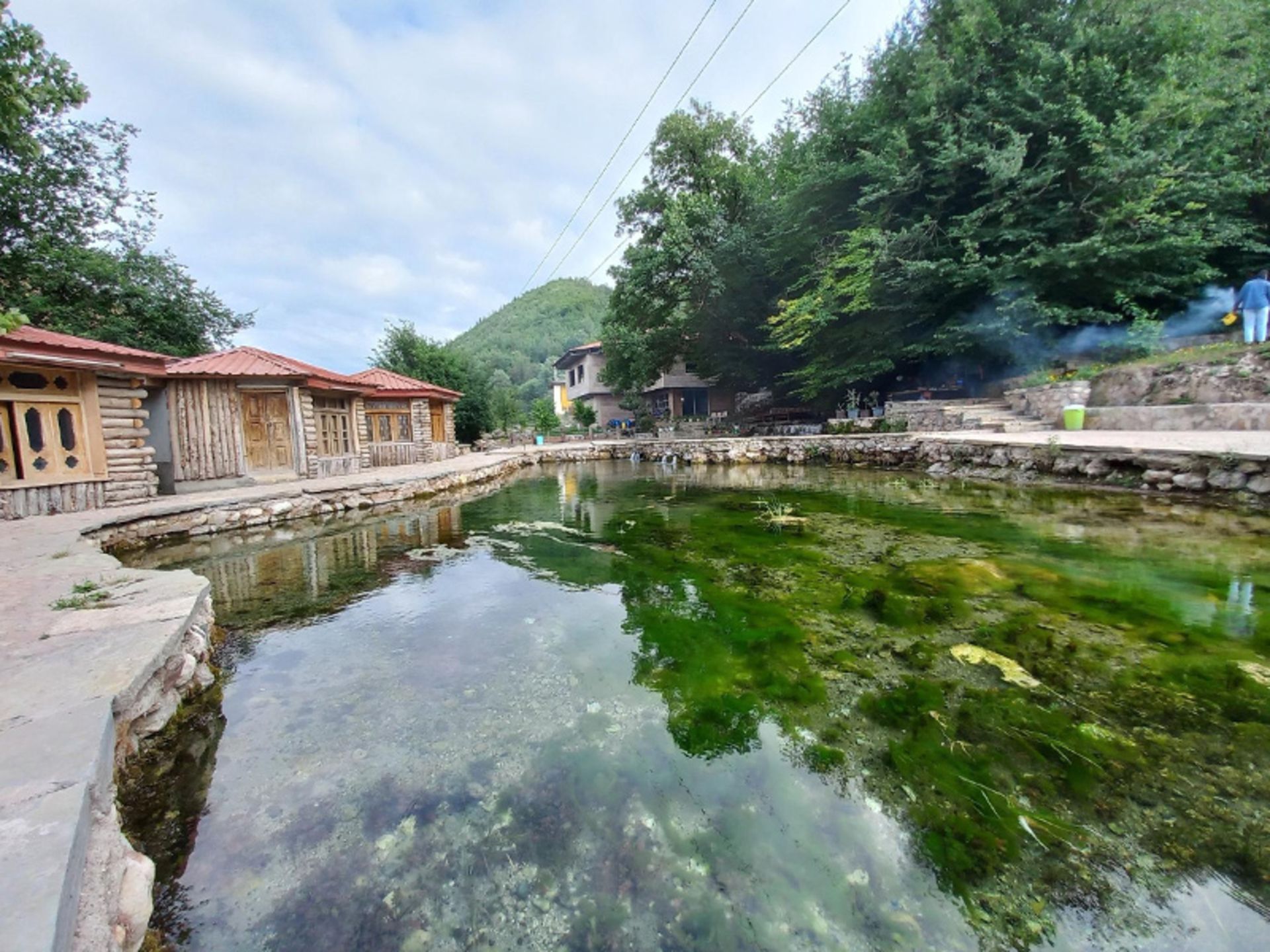 Residences on the outskirts of Cheshme Nowshahr