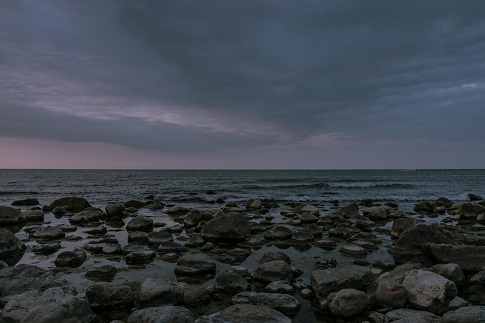 Nowshahr stone beach