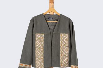 Women's jacket beaded clothing store