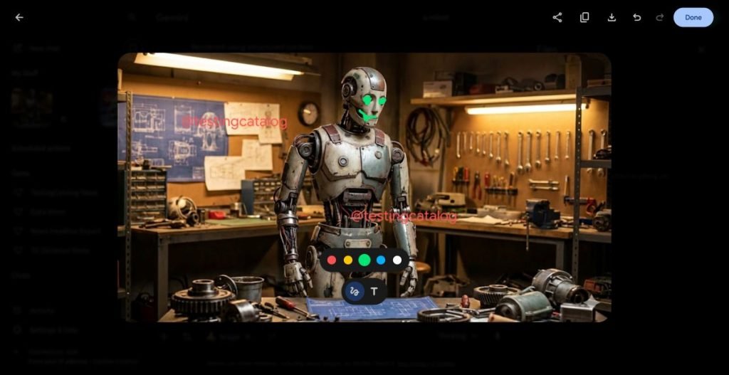 Annotation of Gemina's Google images