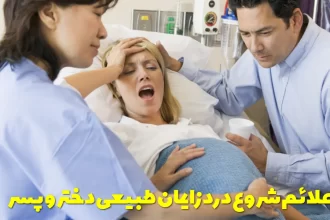 Symptoms of the onset of natural childbirth pain for girls and boys