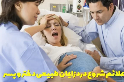 Symptoms of the onset of natural childbirth pain for girls and boys