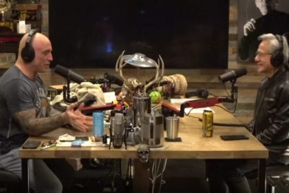 A conversation between Jensen Huang and Joe Rogan