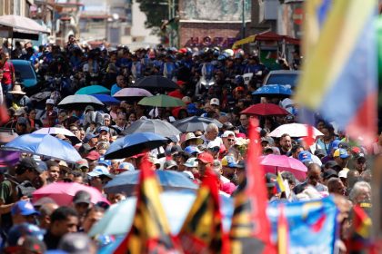 Nationwide protests in Venezuela against US actions in the Caribbean region