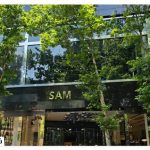 Where is the Sam Center Tehran shopping center?