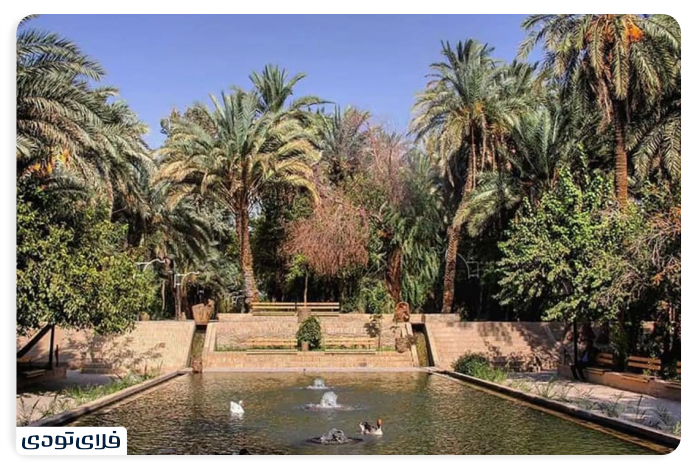 Where is Golshan Tabas Garden?