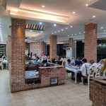 Interior of Haft Khan Shahroud restaurant