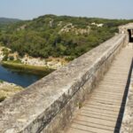 Passage route in Pont de Gars, France