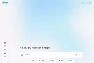 Activation of the Alexa Plus website