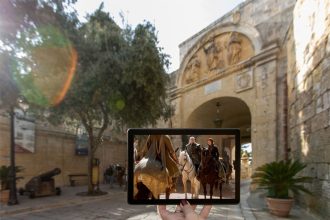 Part of the Game of Thrones location in the Medina of Malta