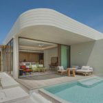 Private pool in Centara Grand hotel suite in Maldives