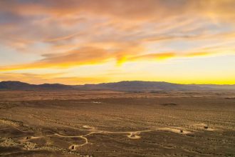 Sunset at Foley Mojave Lodge
