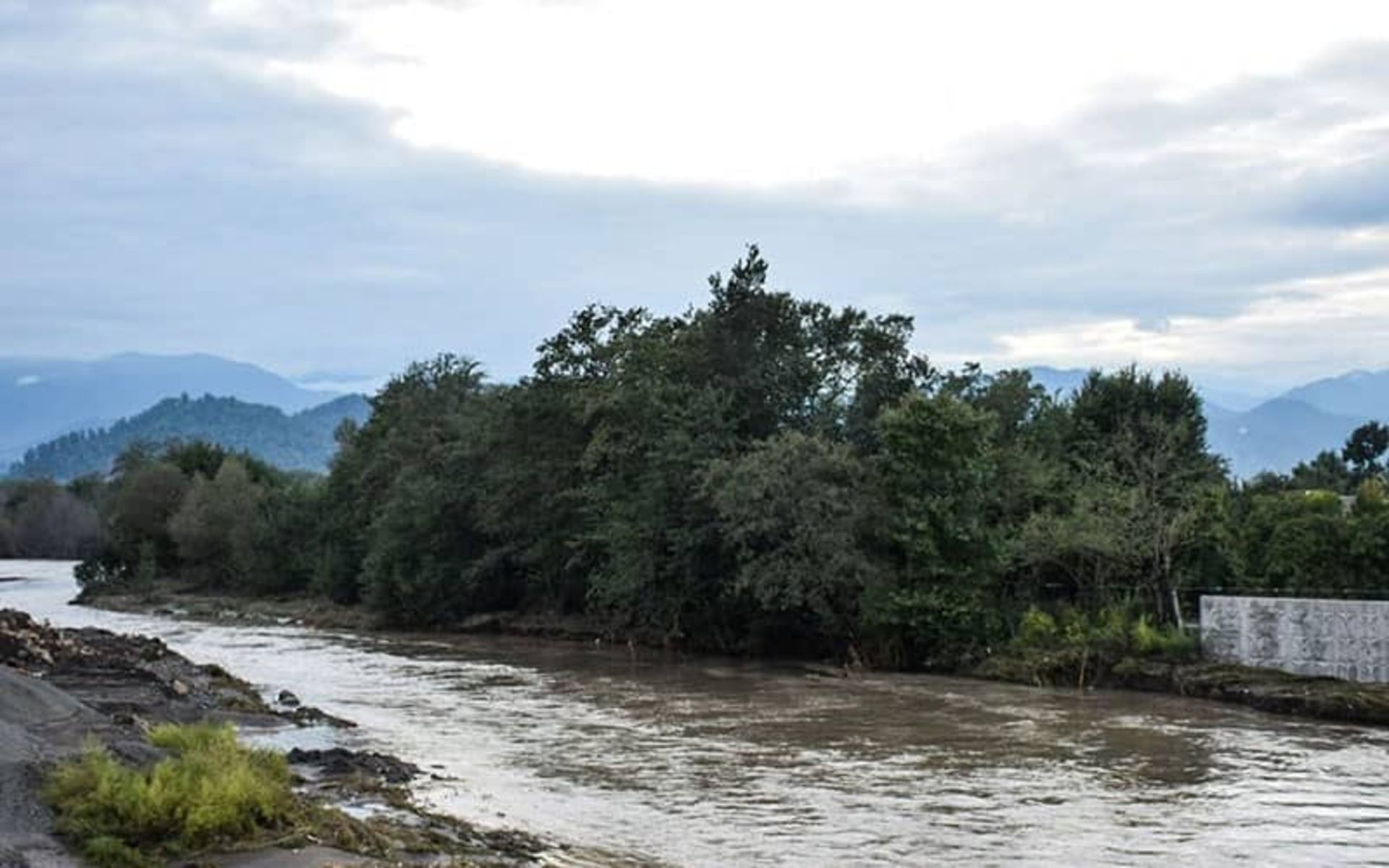 Astarachai river passing through the edge of Astara forests