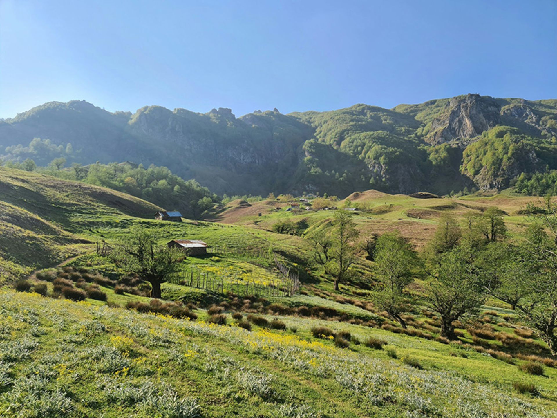 Rural and green areas of Astara