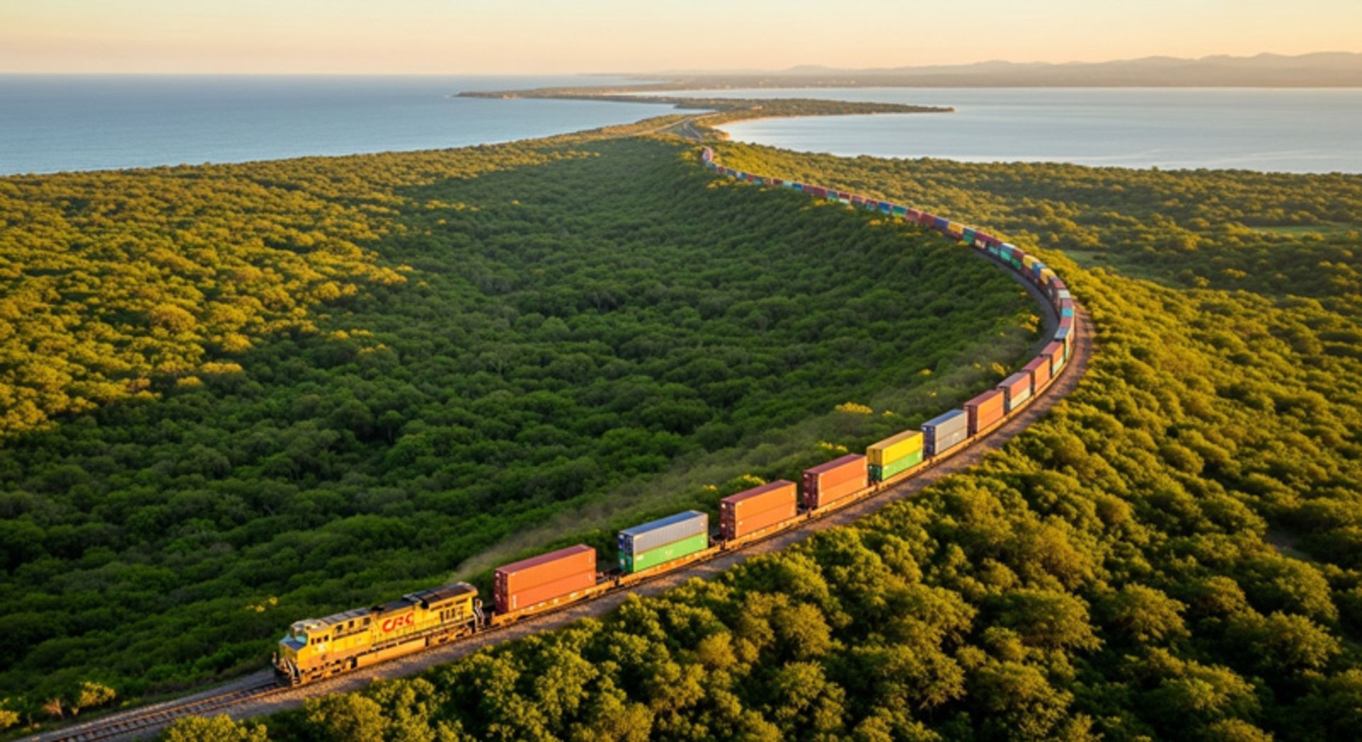 Tawantpak Corridor freight train