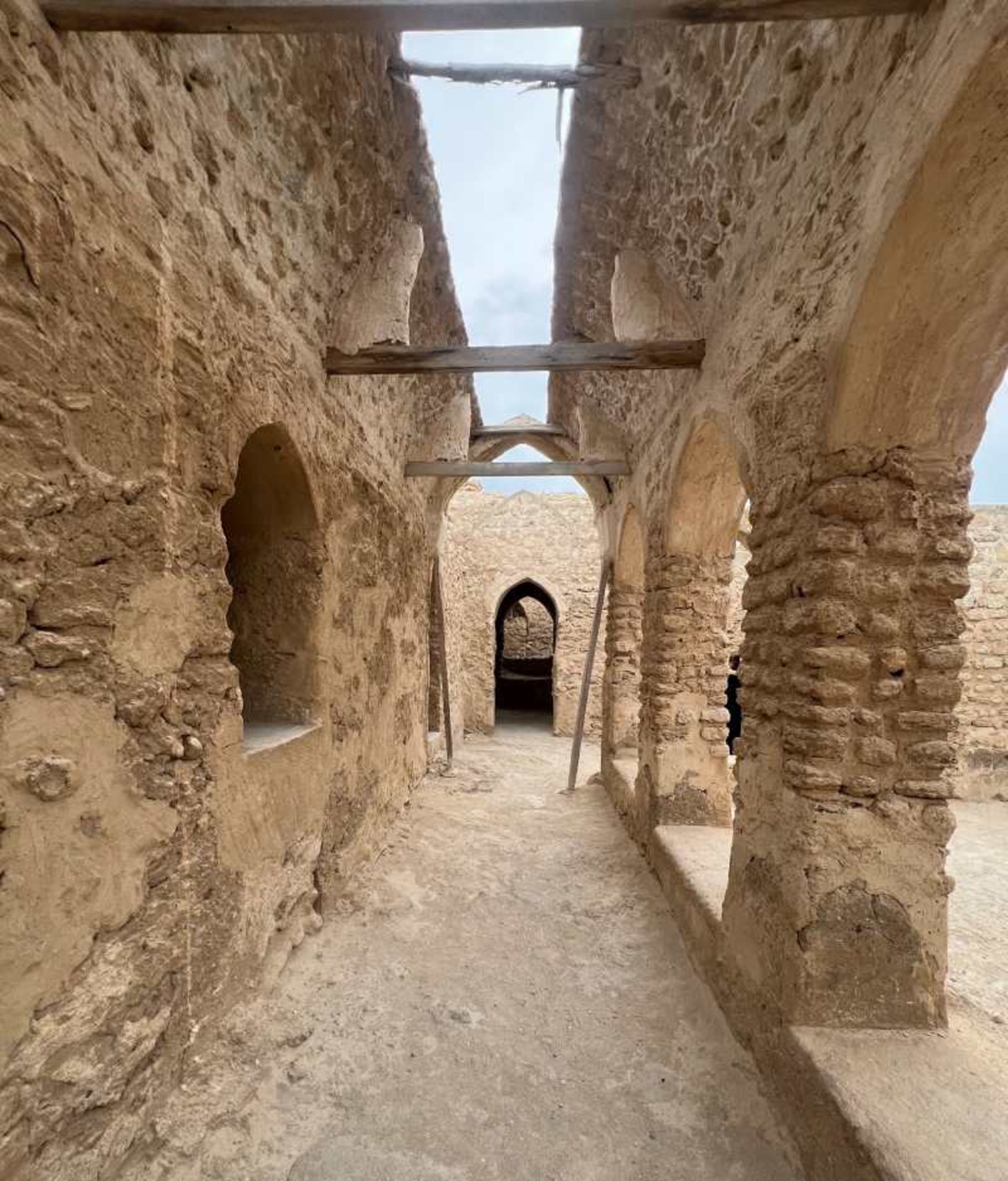 The buildings of the historical city of Harira Kish