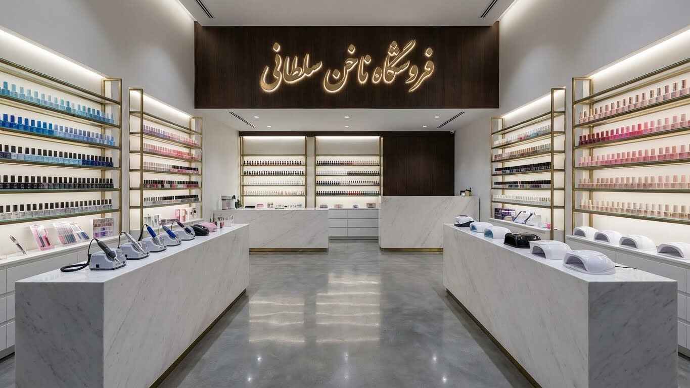 Soltani Nail Planting Equipment Store, a major shopping center for nail materials