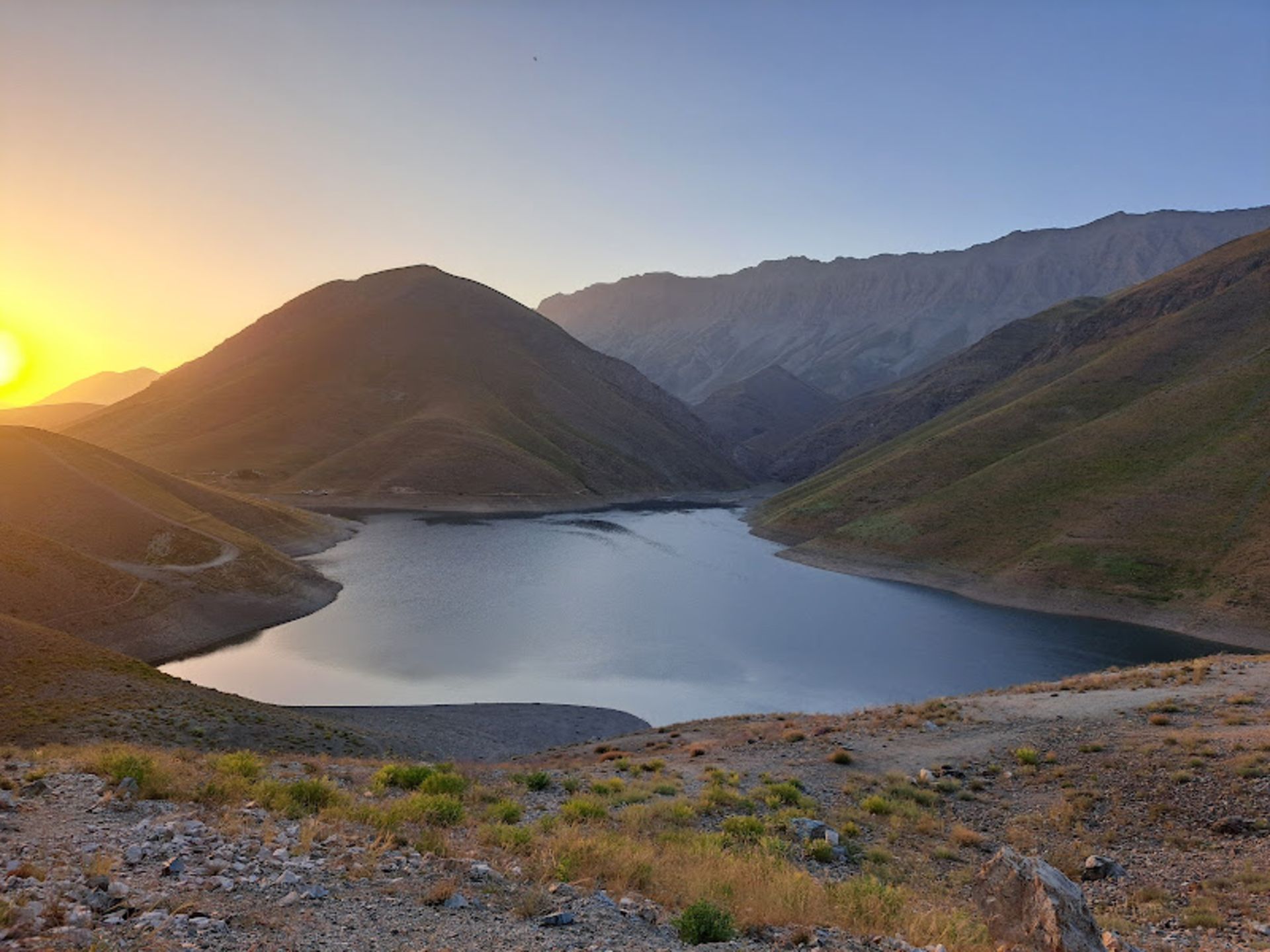 Sunset from Tar Lake