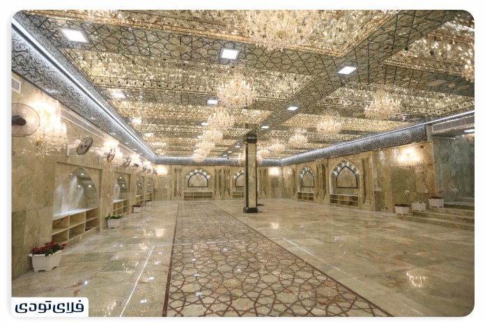 Sights of Karbala The cellar of the shrine of Imam Hossein (a.s.)