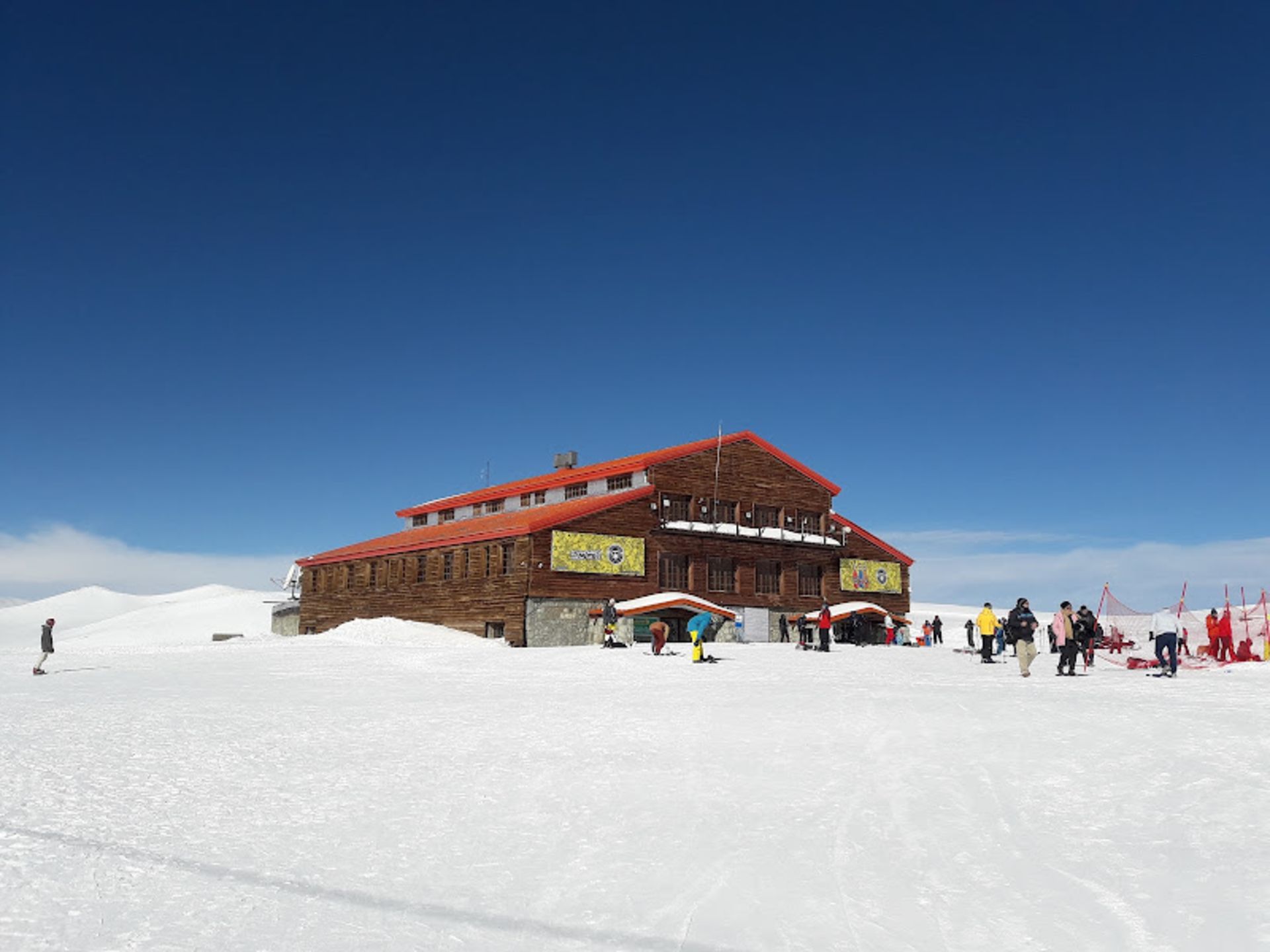 Resort ski resort hotel and cafe restaurant