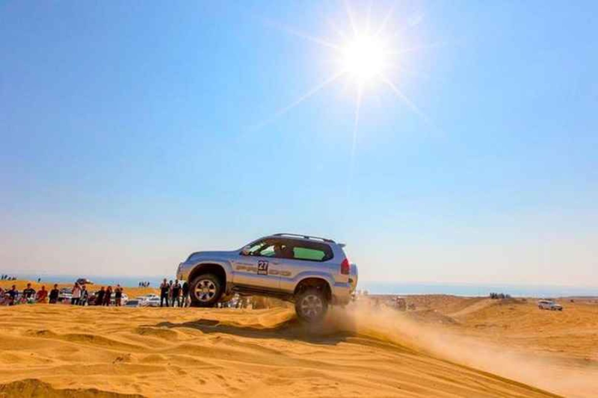 Safari cars at Qeshm Safari Track