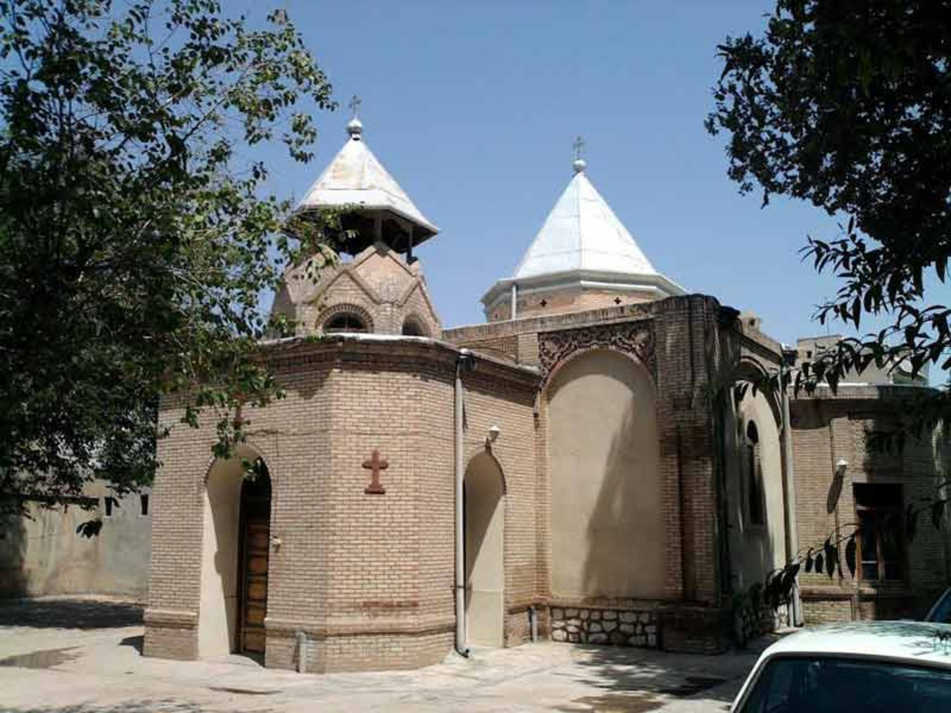 The historical monument of Rafi Qazvin Church