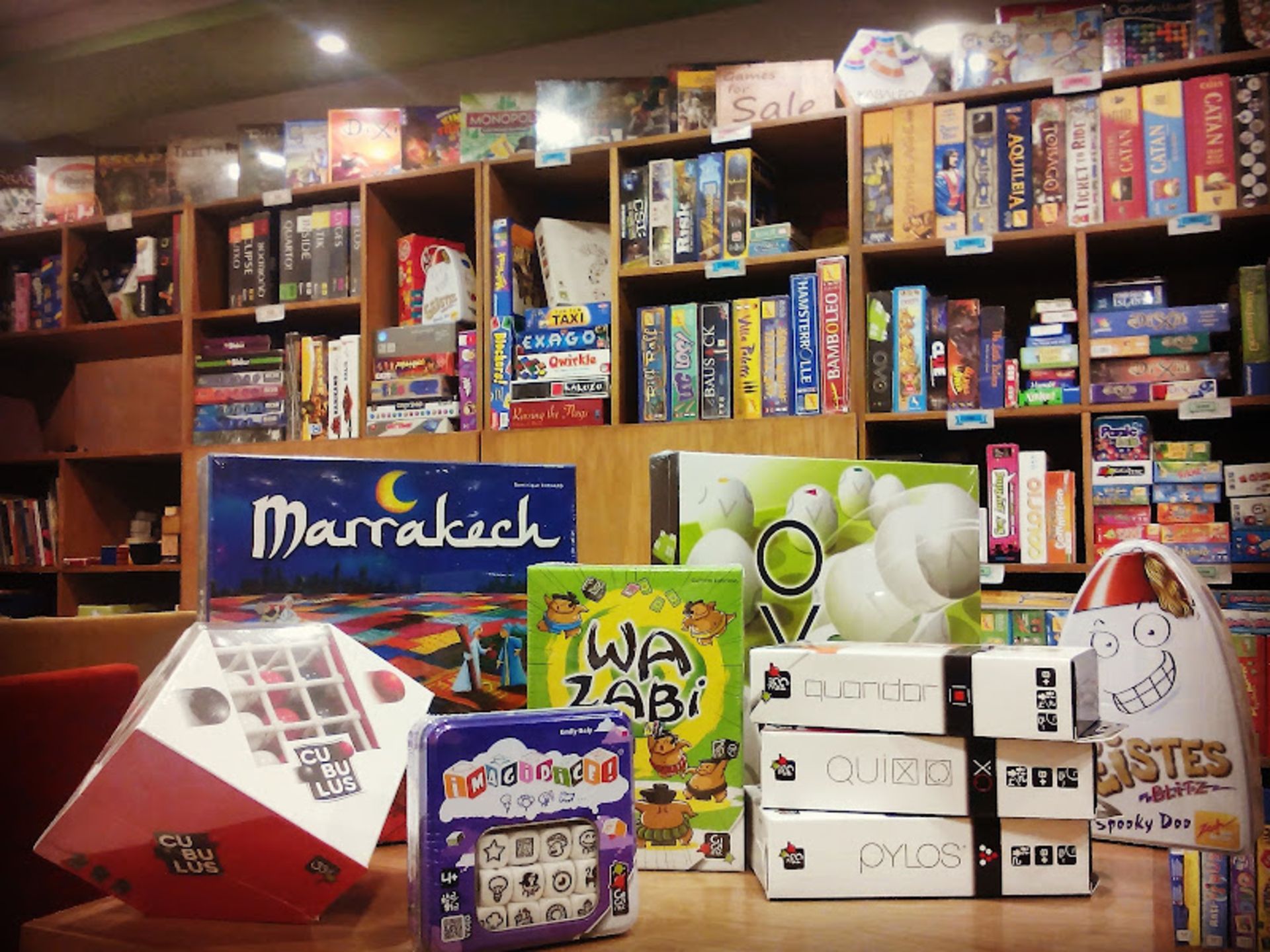 Interesting games at Kendo game cafe