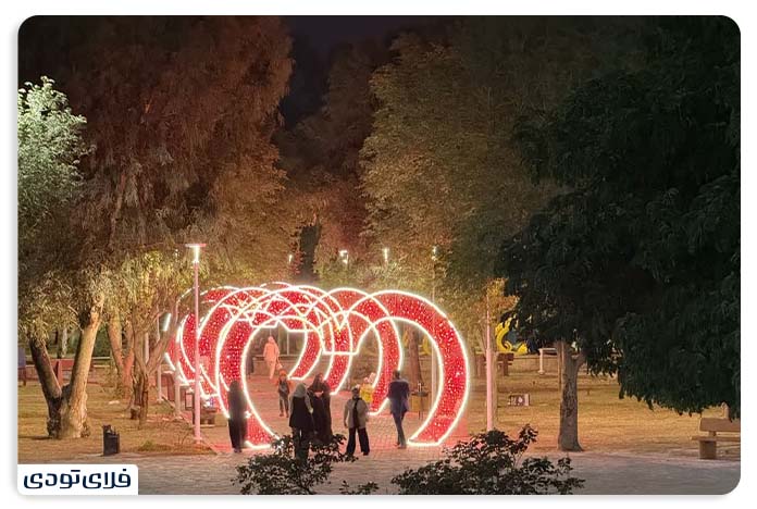 Ahvaz White Bridge Ahvaz Island Park