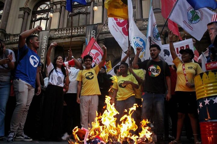 Demonstrations in support of Iran in Brazil
