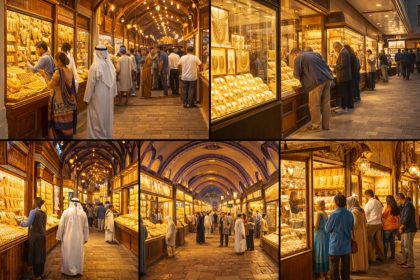 Old and spectacular gold markets in international countries