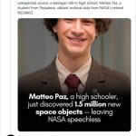A student discovered 1.5 million space objects with the help of artificial intelligence and got a job offer from NASA - diginoy