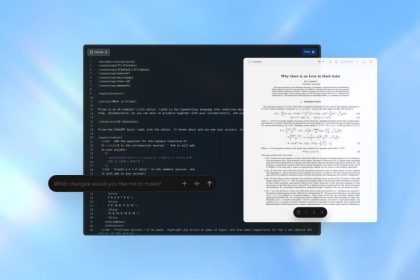An image of the Prism interface