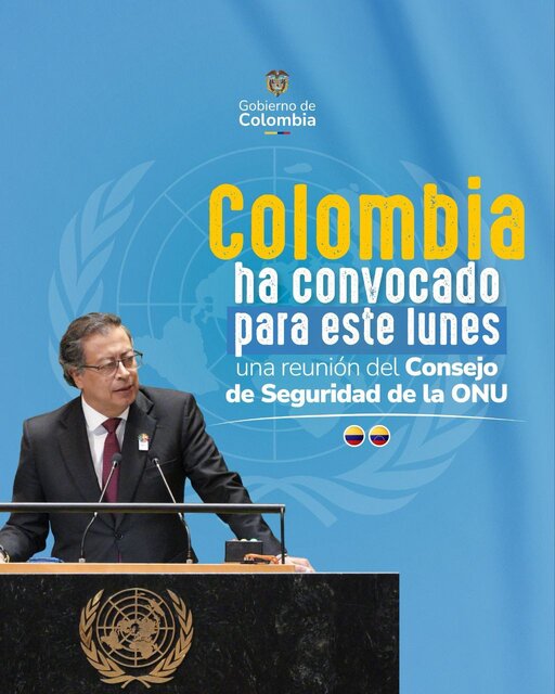 Colombia called for an extraordinary meeting of the Security Council regarding Venezuela