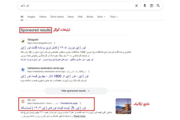 Popular tourist destinations of Iranians in 1404